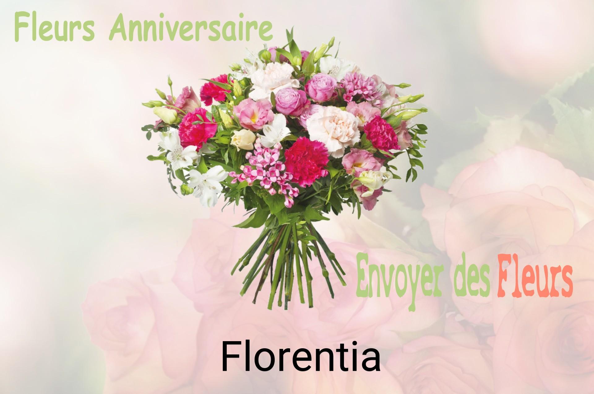 Bouquet de fleurs d’anniversaire livré à Florentia